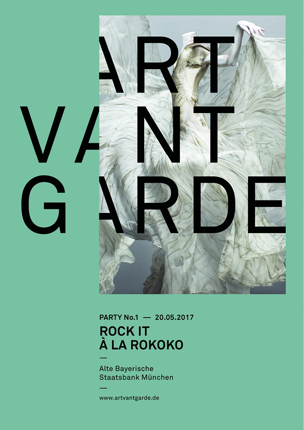 Art Van Garde brand application and visual design
