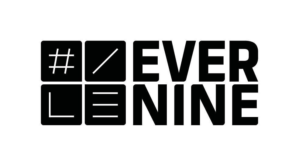 Evernine Group logo design – brand identity by Kushtrim Hamzaj