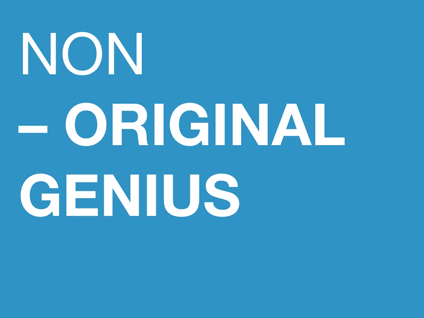 Non-Original Genius workshop – animated preview of design by other means in the digital age